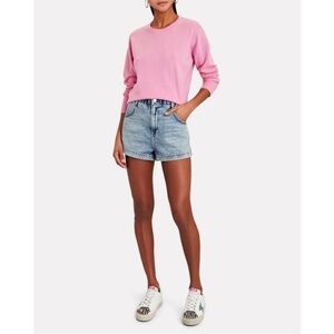 GRLFRND Rory High-Rise Denim Shorts 26